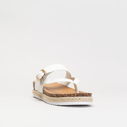 Flatform buckle thong _ 166943