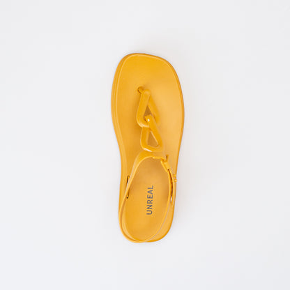 Unreal Women Rope Chunky Sq Toe Jelly Sandal _ 150549