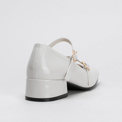 Mary Jane Block Heel _ 159069