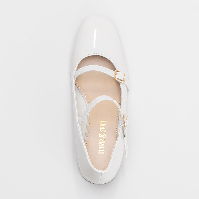 Mary Jane Block Heel _ 159069