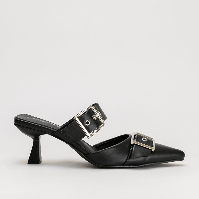 Kitten Heel Pointy Slip On _ 160307