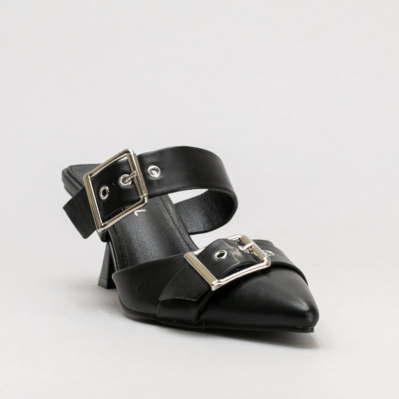 Kitten Heel Pointy Slip On _ 160307