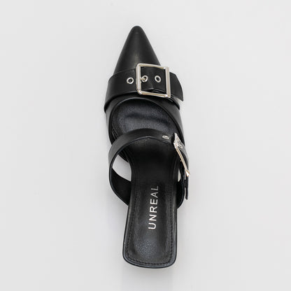 Kitten Heel Pointy Slip On _ 160307