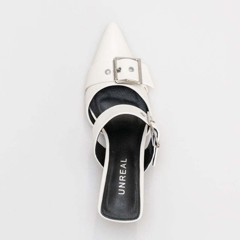 Kitten Heel Pointy Slip On _ 160308