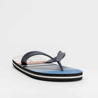 Multi Stripes Flip Flops _ 161098