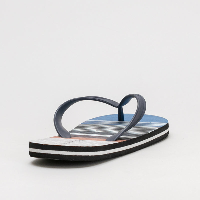 Multi Stripes Flip Flops _ 161098
