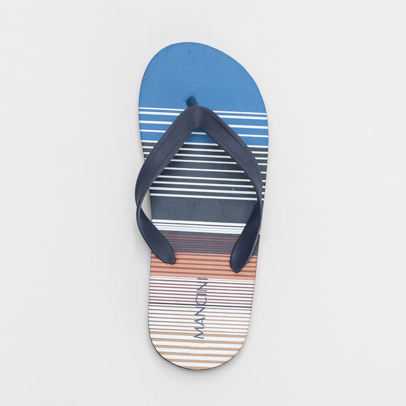 Multi Stripes Flip Flops _ 161098