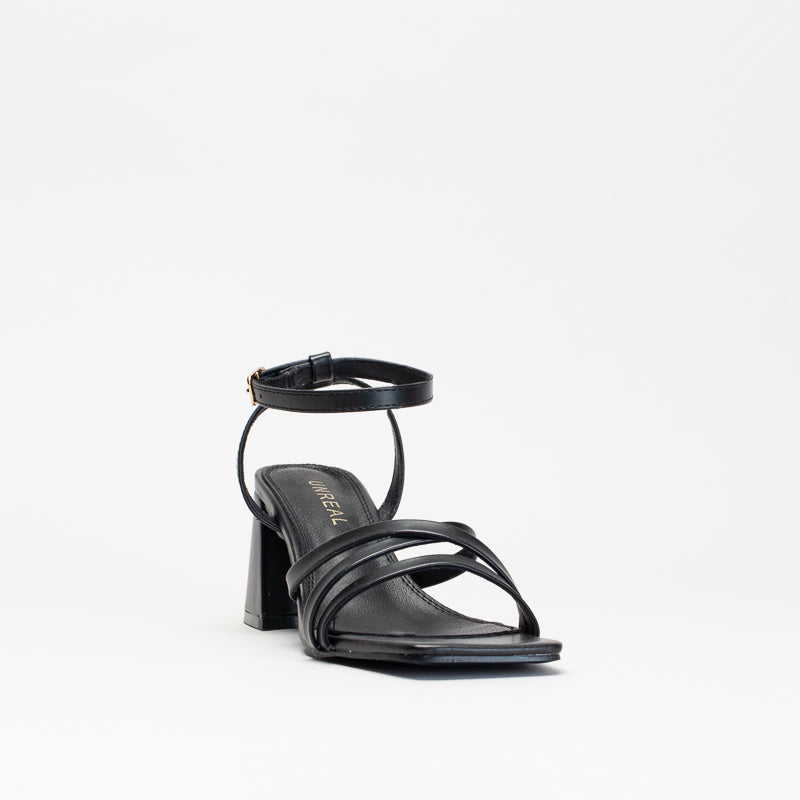 Unreal Women Block Heel Strappy Sandal _ 150737