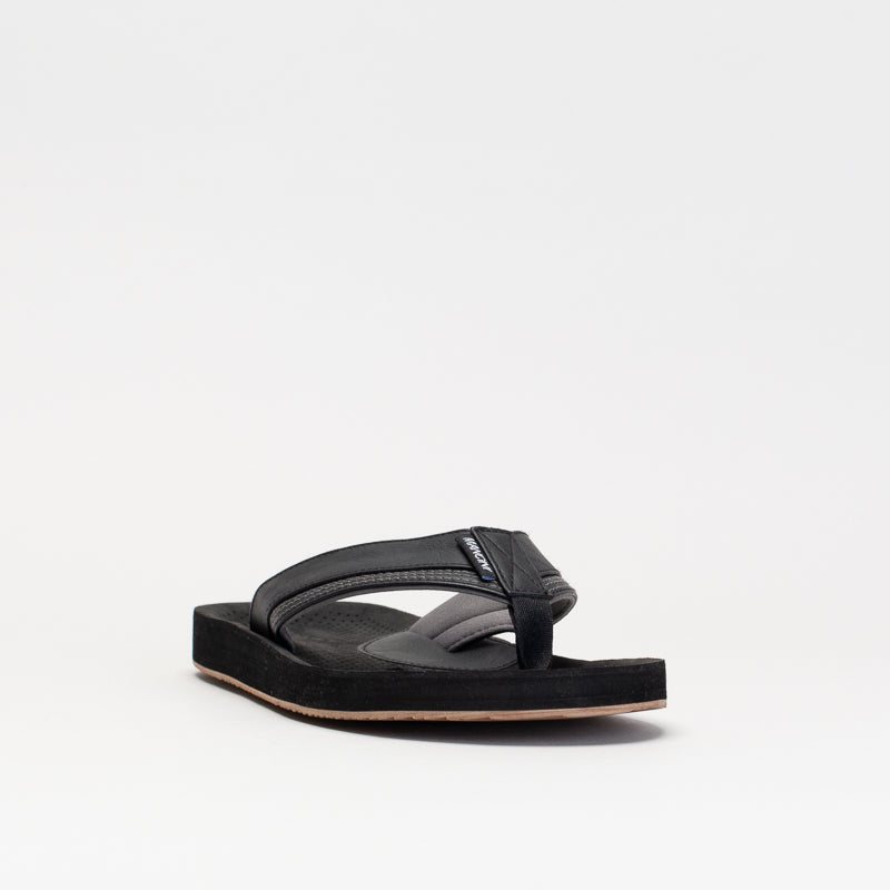 Mancini Men Pin Punch Footbed Sandal _ 150661