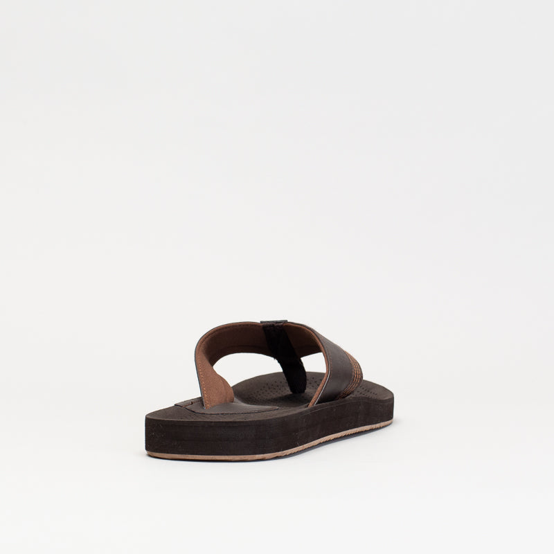 Mancini Men Pin Punch Footbed Sandal _ 150661