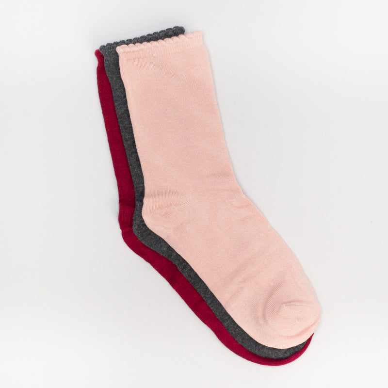 3 Pack Ladies Socks _ 166375