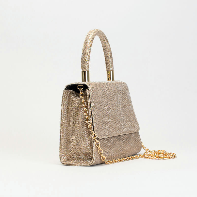 Gold Glitter Bag _ 162797
