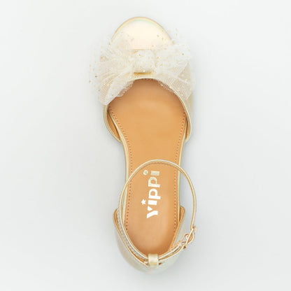 CHIFFON BOW PARTY SHOE