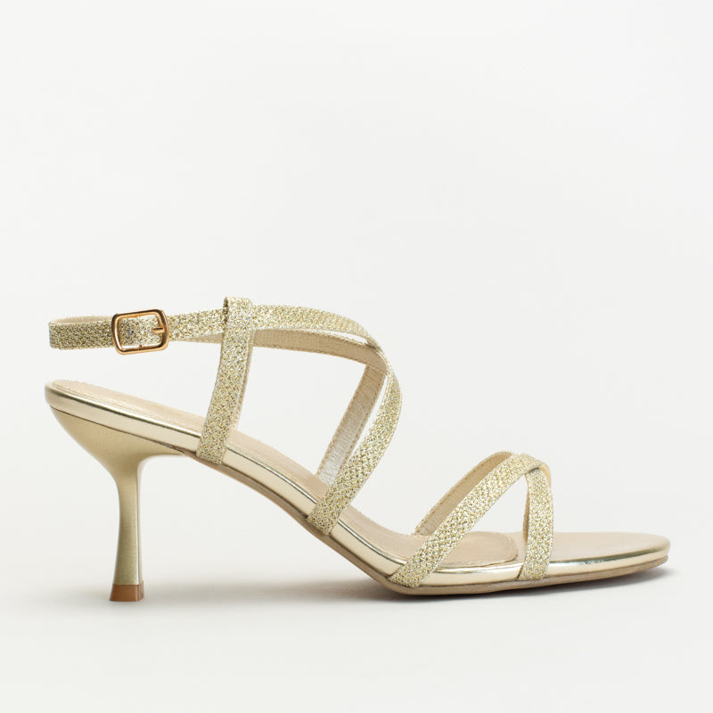 Strappy stiletto sandal