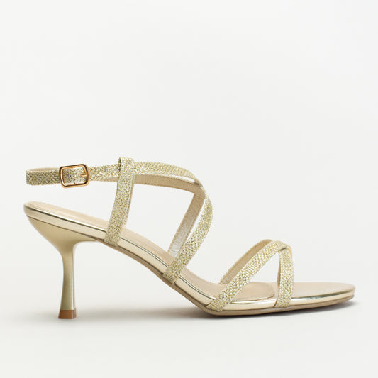 Strappy stiletto sandal