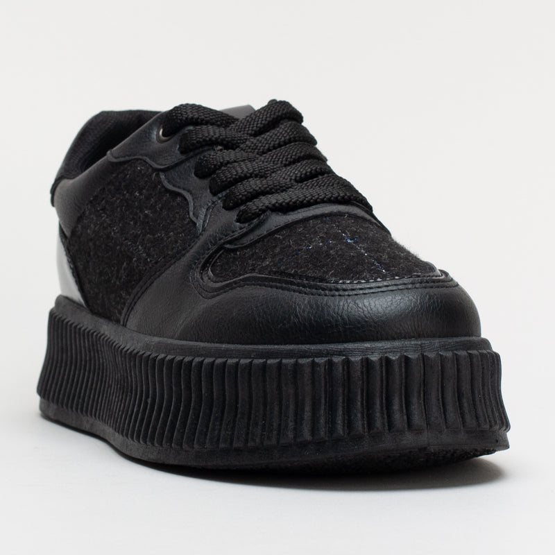 TWO TONE PLATFORM SNEAKER