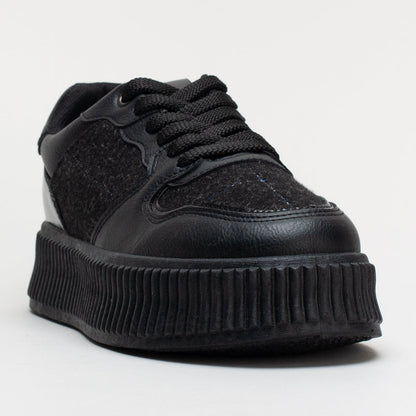TWO TONE PLATFORM SNEAKER