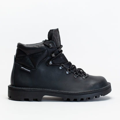 Mens Premium Leather Lace Up Boots