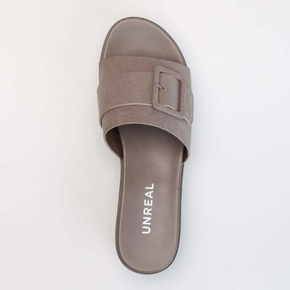 Platform Mule with Side Buckle