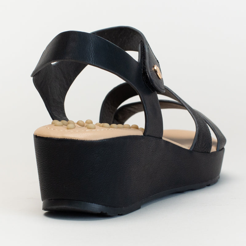 Bata Comfit double band wedge