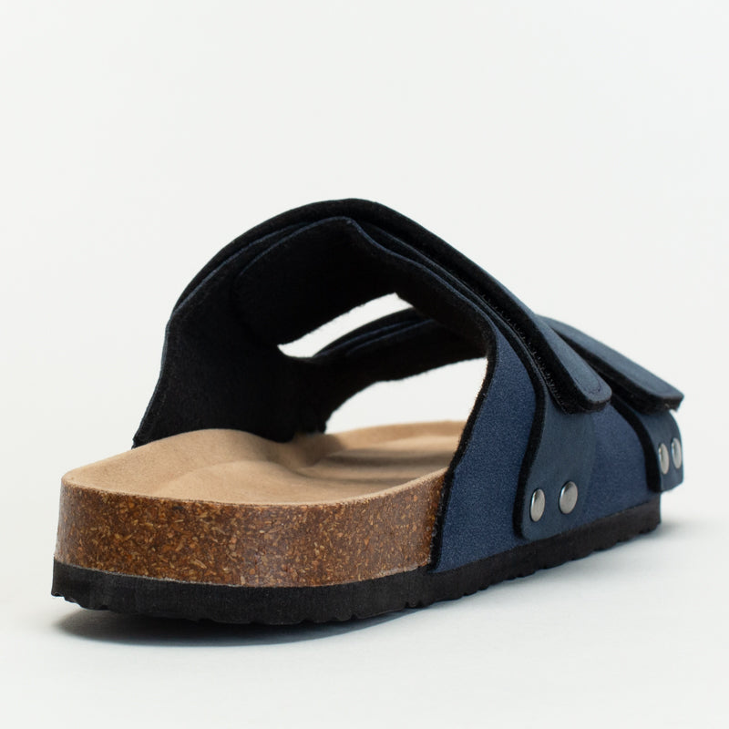 Velcro footbed