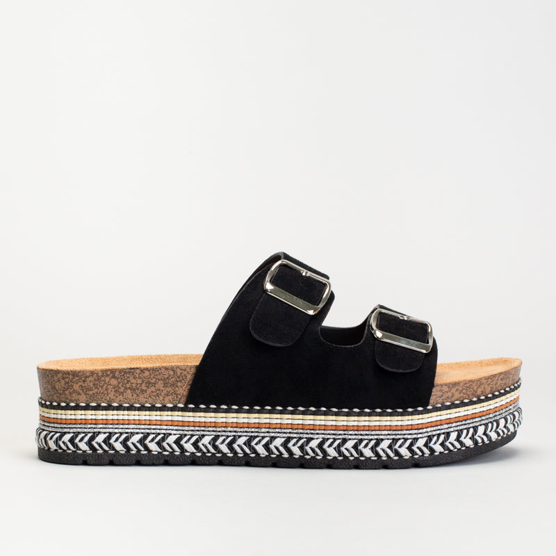 Espadrille Printed Platform