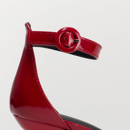 Kitten Heel With Cross Over Strap