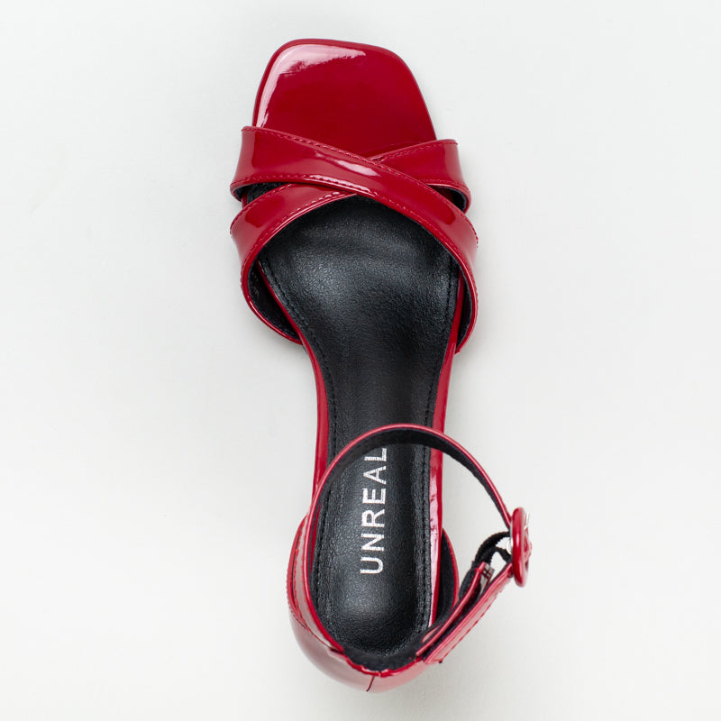 Kitten Heel With Cross Over Strap