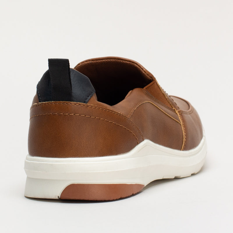 stitched details slip on