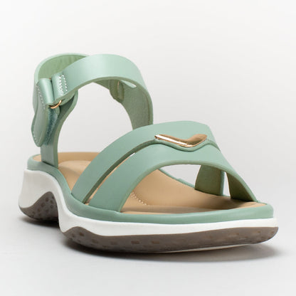 Comfort metal trim sandal _ 167713