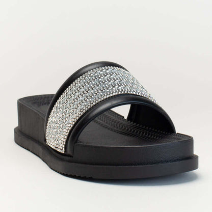 Sandal with Diamante Band
