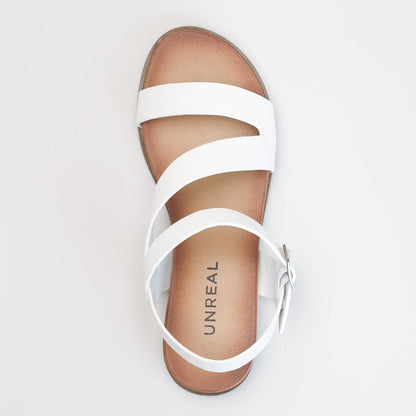 ASYMMETRICAL STRAP SANDAL