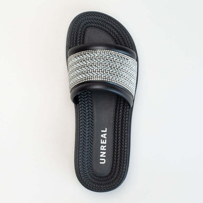 Sandal with Diamante Band