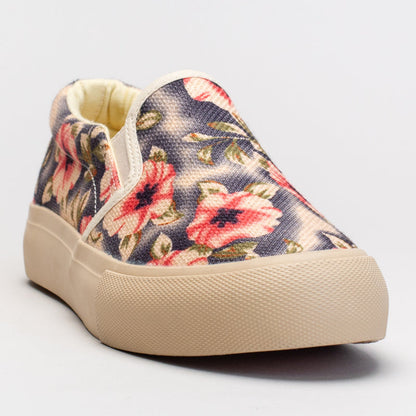 Floral Slip On Sneaker