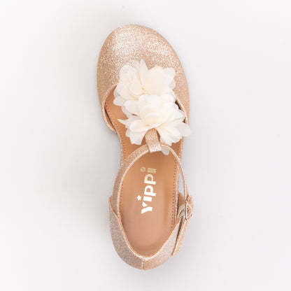 Flower T Bar Party shoe