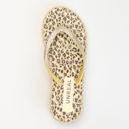TOE THONG PRINTED WEDGE