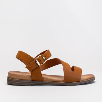 ASYMMETRICAL STRAP SANDAL