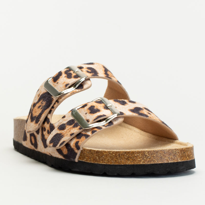Leopard Print Sandal _ 165330
