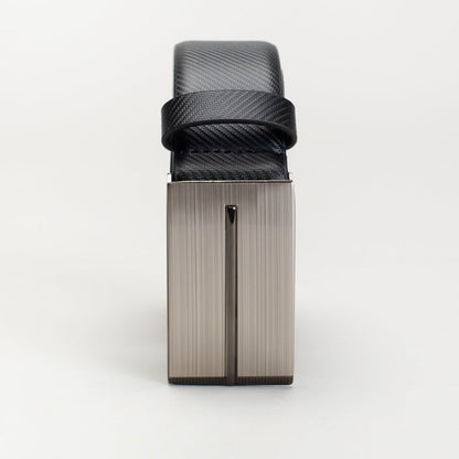 MENS SQUARE BUCKLE  TEXTURED BELT