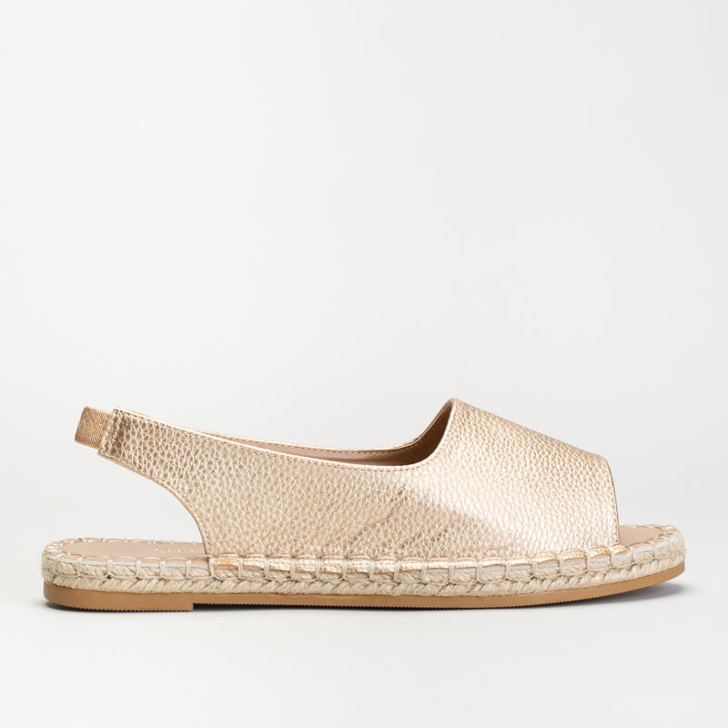 Flatform Espadrille Sling Back