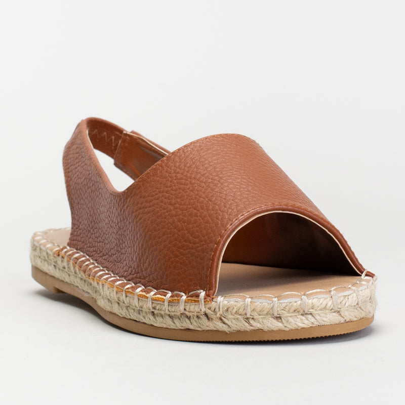 Flatform Espadrille Sling Back