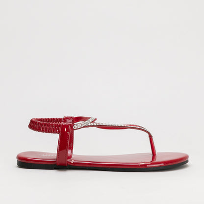 SANDAL WITH DIAMANTE DETAIL
