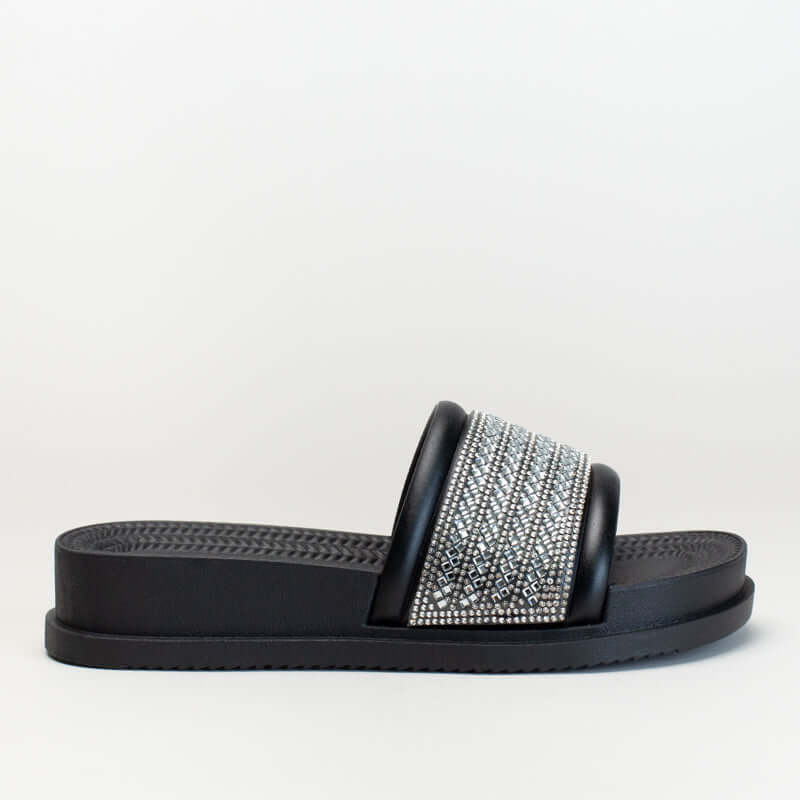 Sandal with Diamante Band