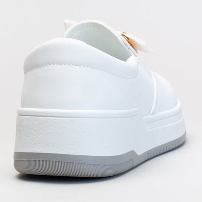 Pc Slip On Sneaker With Oversized Trim