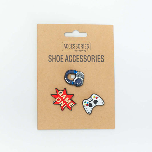 GAME ON SHOE CHARM