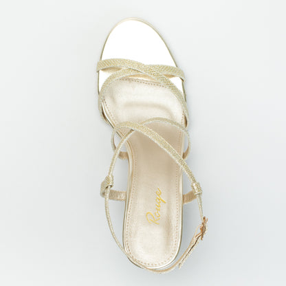 Strappy stiletto sandal
