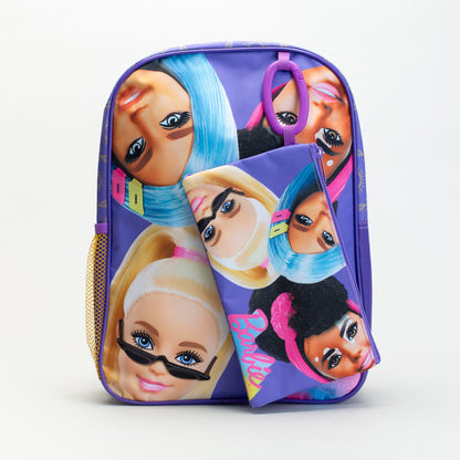 Barbie back pack and pencil case