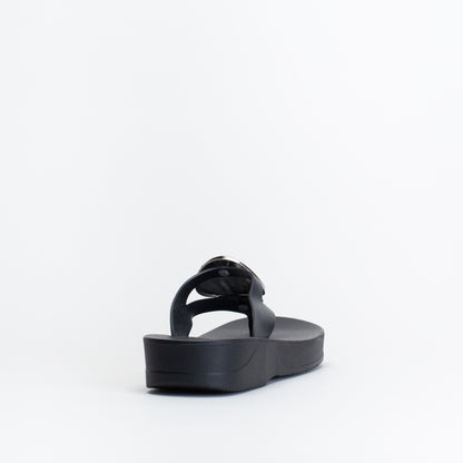 Wedge Thong Slip On Sandal