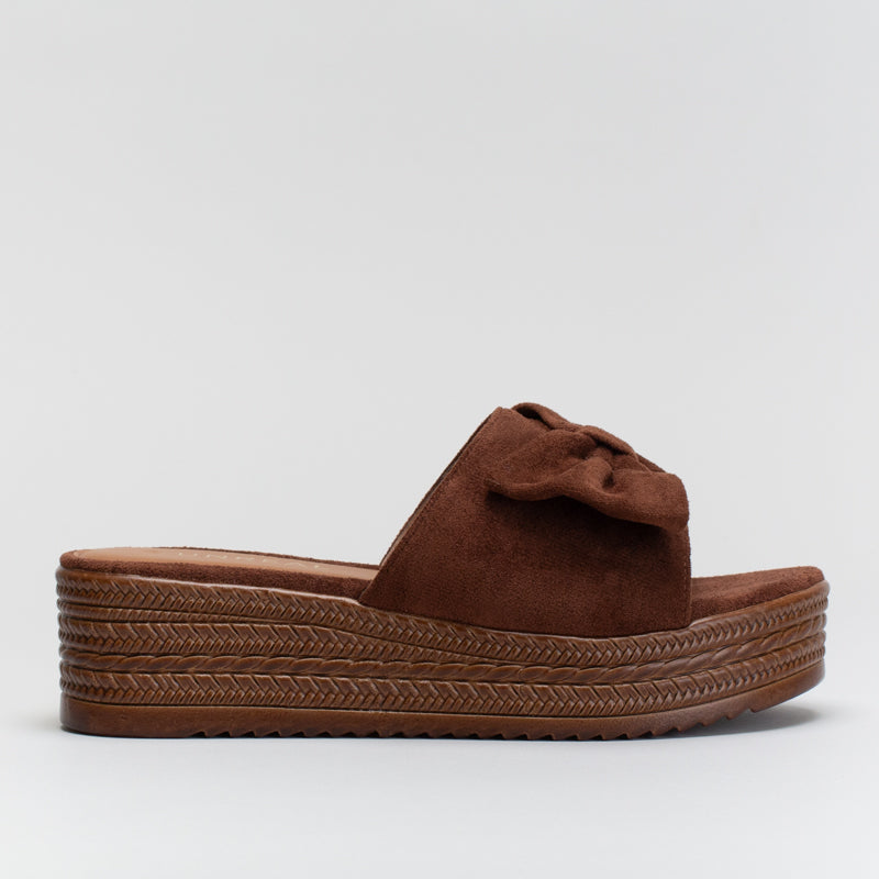 Platform Mock Espadrille  Platfrom With Bow Detail