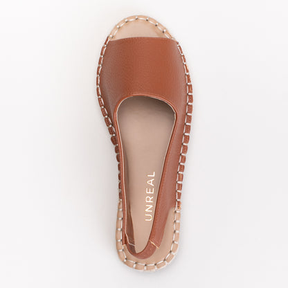 Flatform Espadrille Sling Back